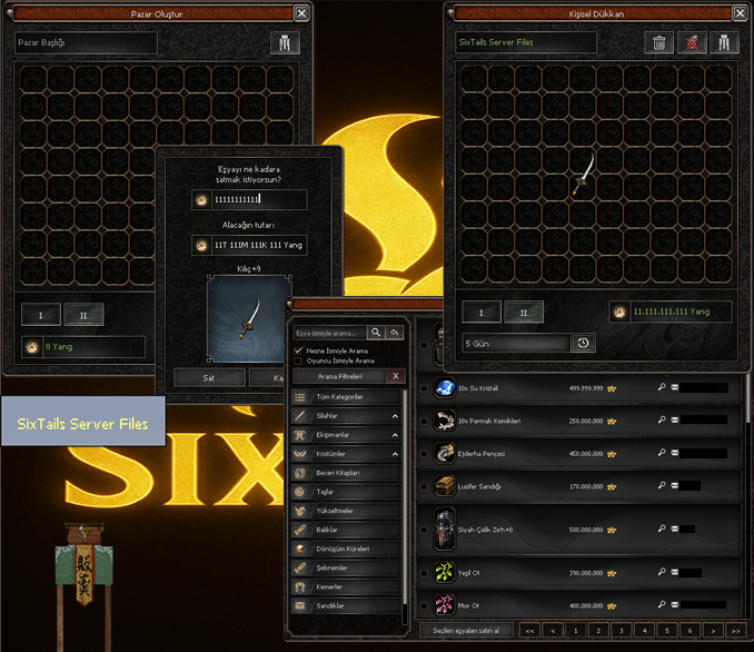 OfflineShop & Ticaret Camı